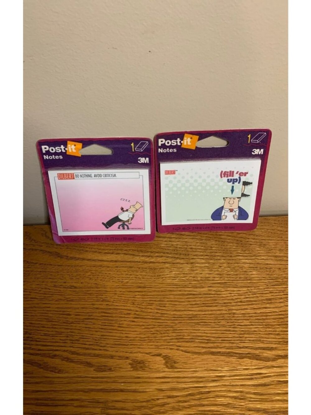 Vintage Dilbert postit notes new sealed post-it paper